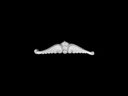 Scroll Leaf Plate Ornament