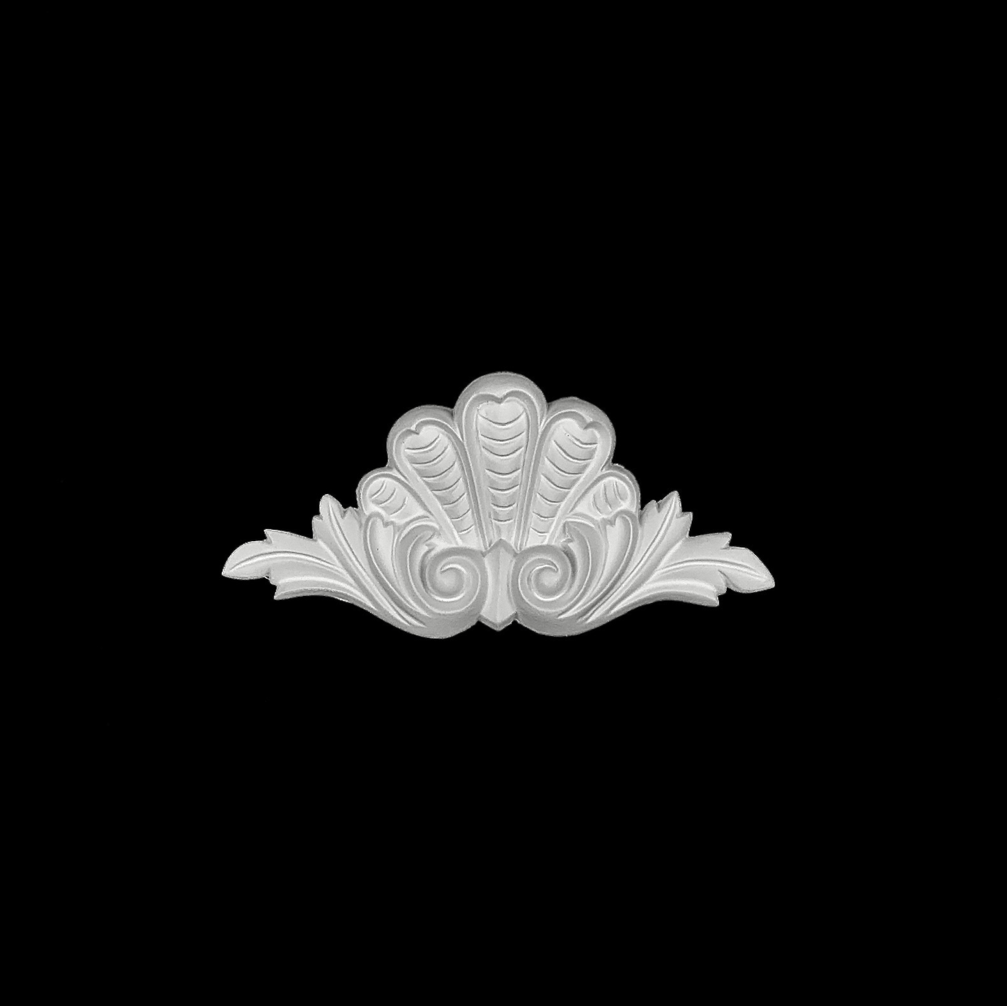 Baroque Leaf Panel Ornament