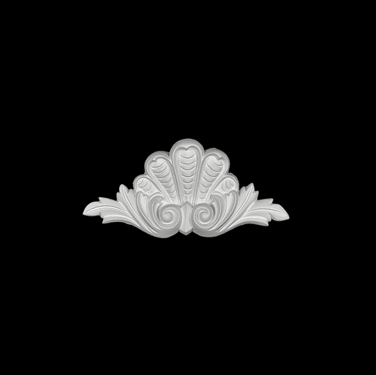 Baroque Leaf Panel Ornament