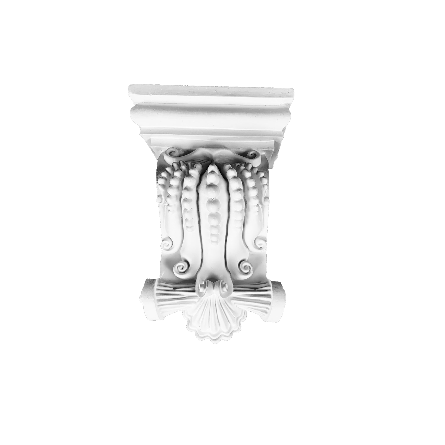 Regal Shell Bead Corbel