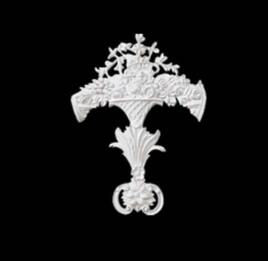 Laurel Medallion Panel Ornament