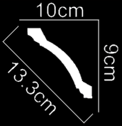 Classic Bevel Crown Moulding