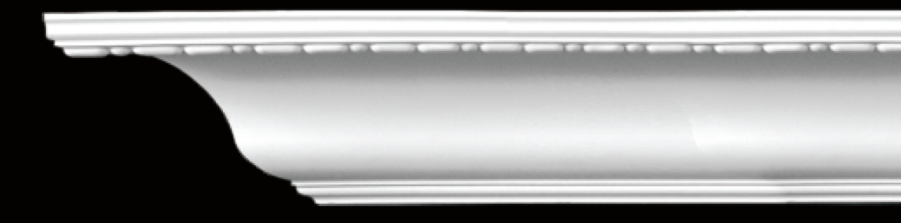 Soft Dentil Crown Cornice