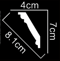 Soft Edge Crown Moulding