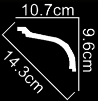 Hampton Crest Crown Moulding