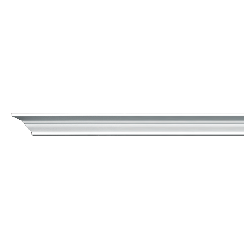 Estate Trimline Crown Moulding - White