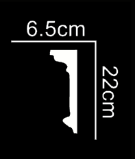 Wellington Grand Panel Moulding - White