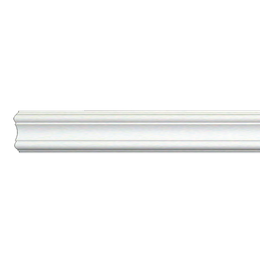Hartford Block Panel Moulding - White