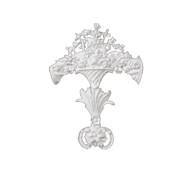 Laurel Medallion Panel Ornament
