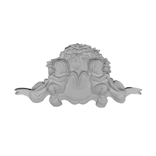 Fruit Garland Cherub Ornament