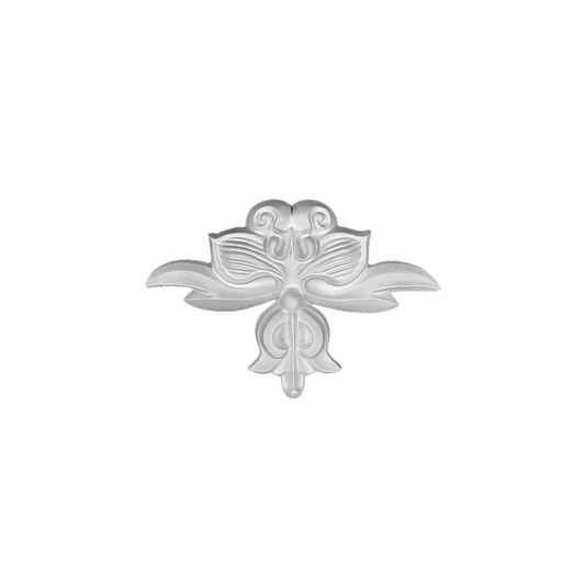 Petite Floral Scroll Ornament