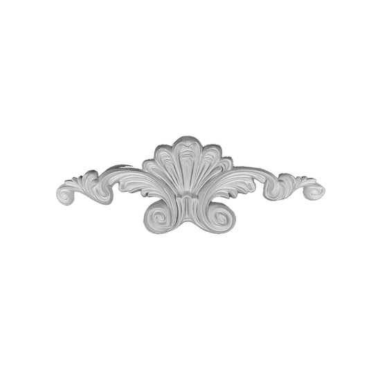 Scroll Leaf Accent Ornament