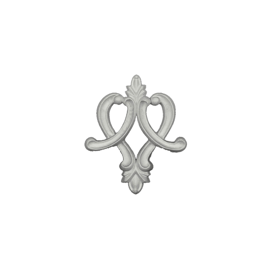 Floral Fan Scroll Ornament