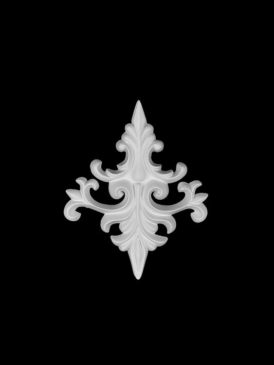 Arched Fan Scroll Ornament