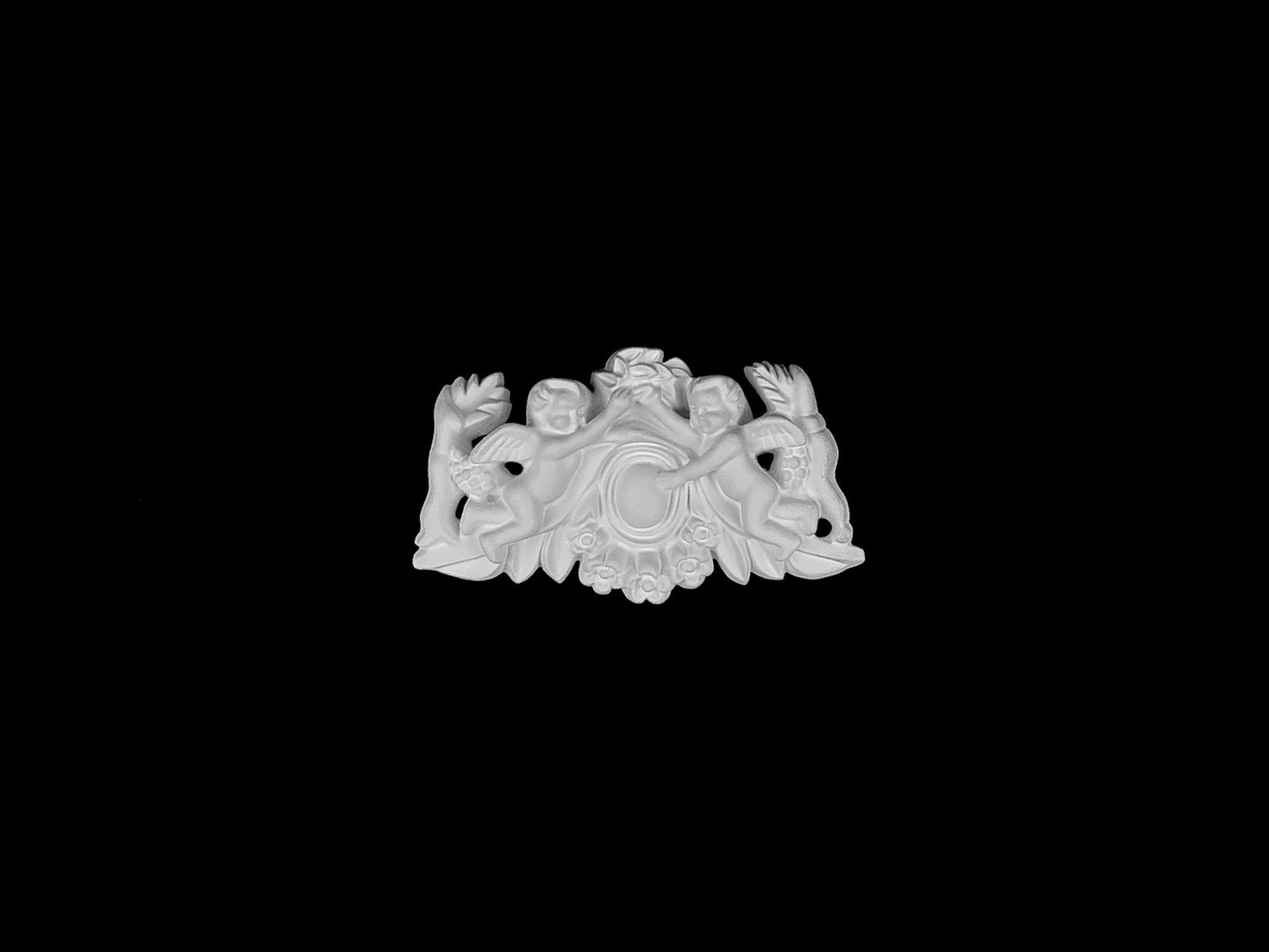 Arched Fern Scroll Ornament