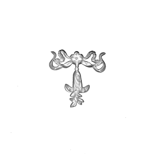 Traditional Floral Panel Ornament