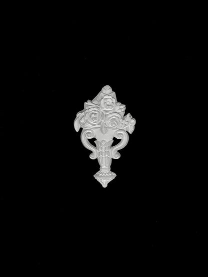 Narrow Petal Panel Ornament
