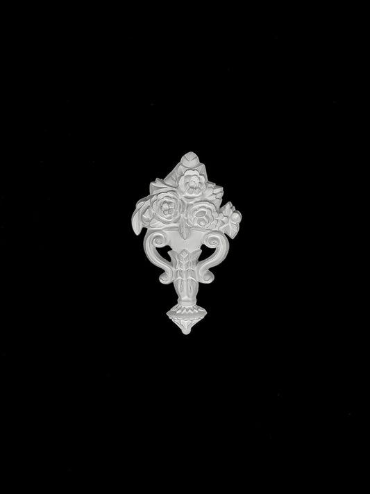 Narrow Petal Panel Ornament