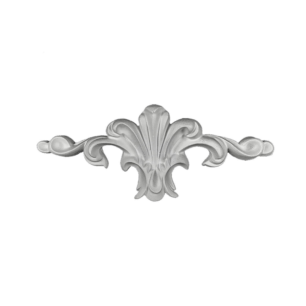 Fluted Scroll Accent Ornament