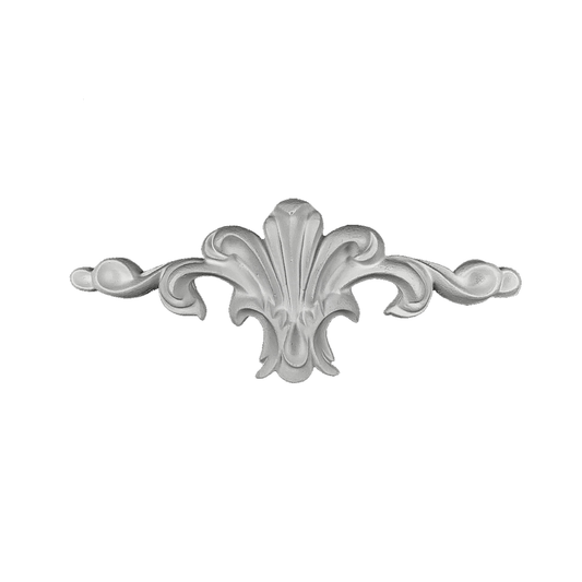 Fluted Scroll Accent Ornament