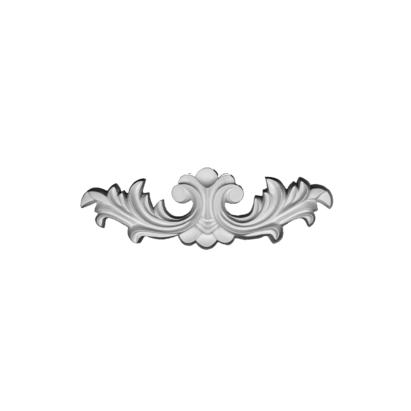 Classic Flare Scroll Ornament