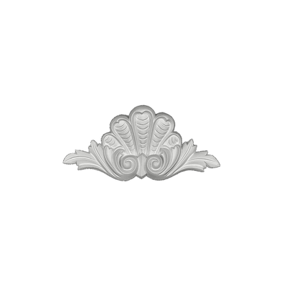 Baroque Leaf Panel Ornament