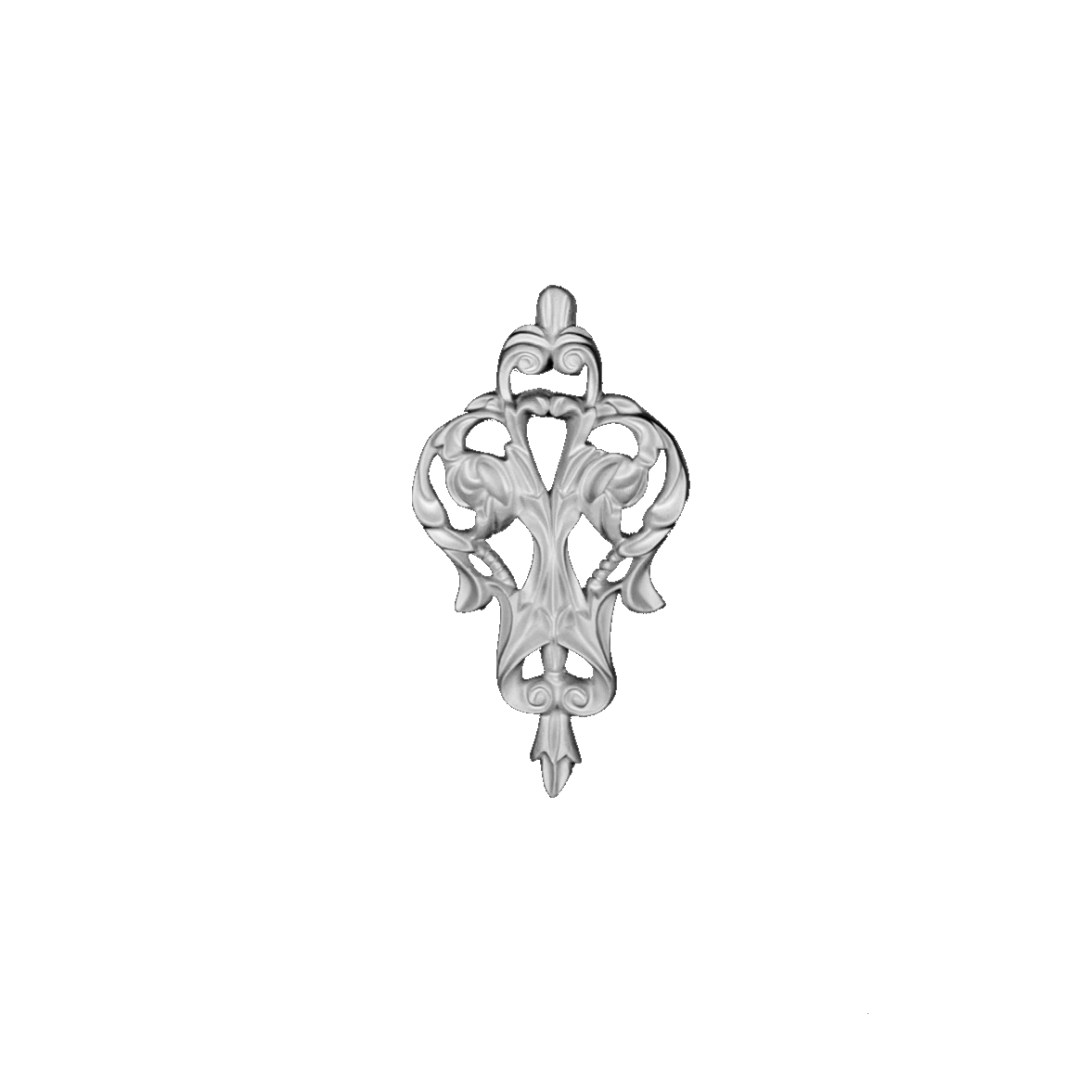Tulip Scroll Ornament