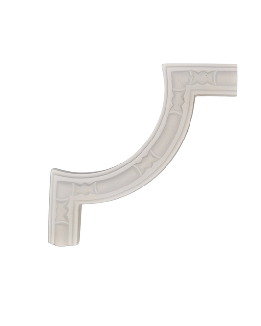 Modern Baroque Sweeping Arc Corner Connector