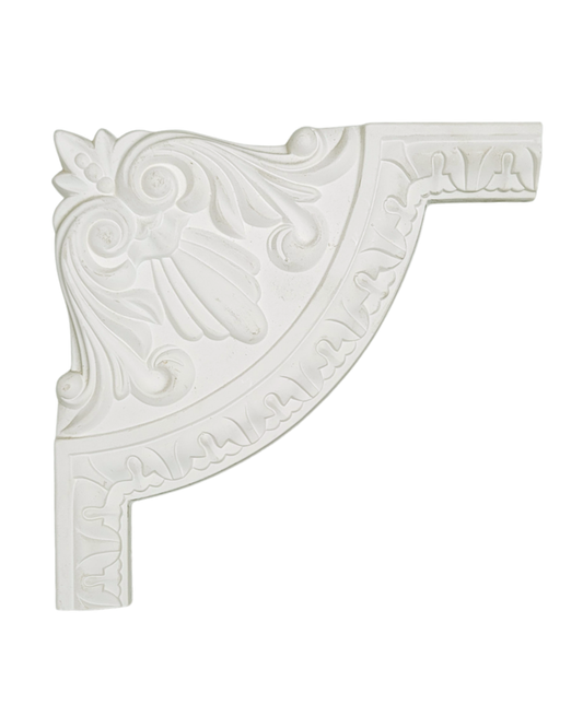 Neoclassical Acanthus Leaf & Scroll Architectural Corner Element