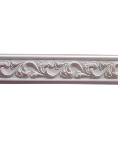 Grand Baroque Acanthus Leaf and Vine Scroll Frieze