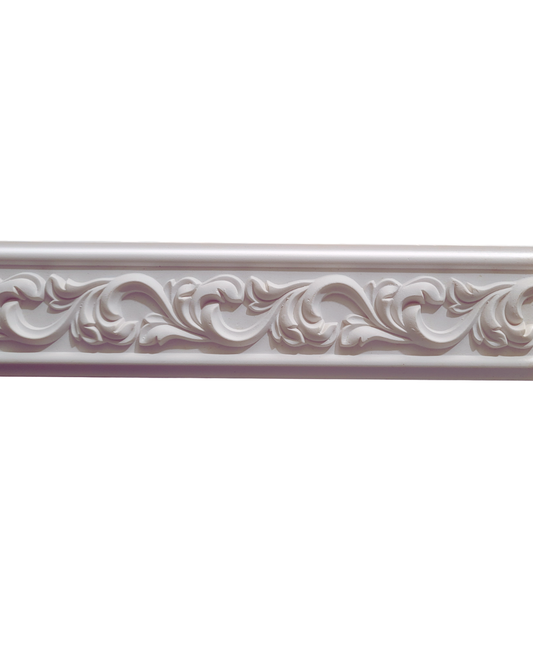 Grand Baroque Acanthus Leaf and Vine Scroll Frieze