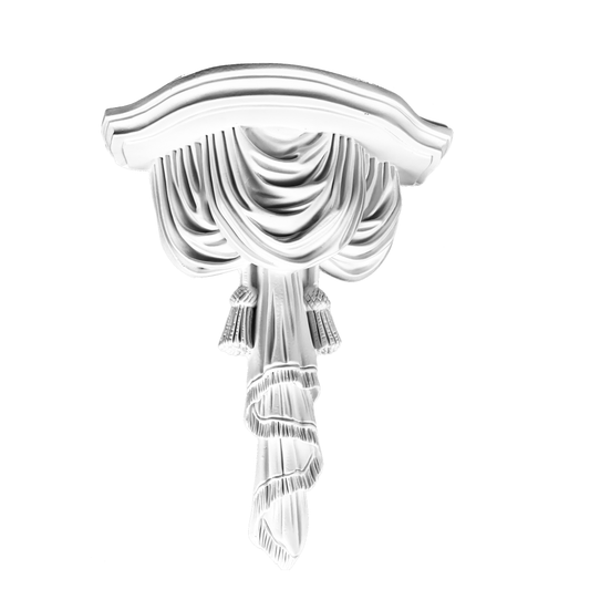 Draped Elegance Corbel