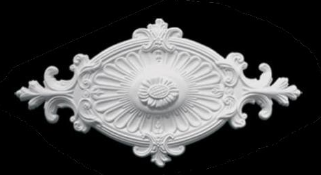 Ornate Ellipse Ceiling Medallion