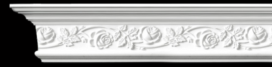 Rose Scroll Crown Cornice