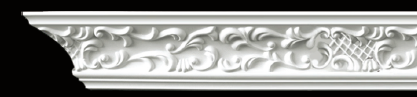 Scroll Leaf Ribbon Crown