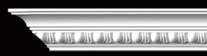 Elegant Dentil Crown Cornice Detail View