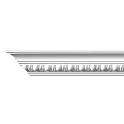 Elegant Dentil Crown Cornice with Classic Profile