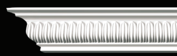 Fluted Band Crown Cornice
