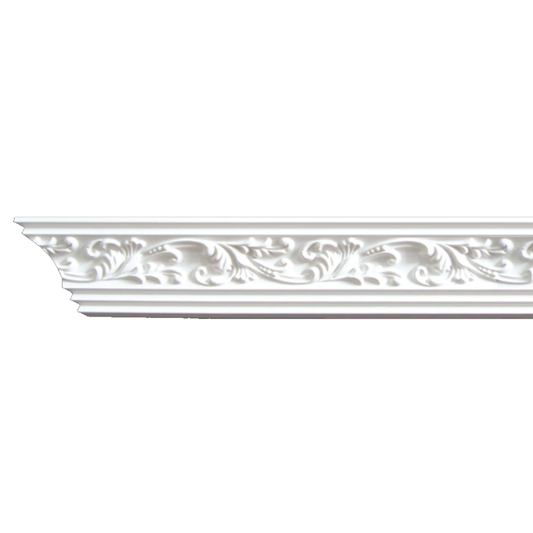 Scroll Vine Crown Cornice