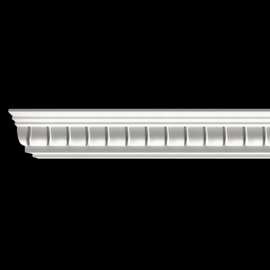 Square Dentil Crown Cornice