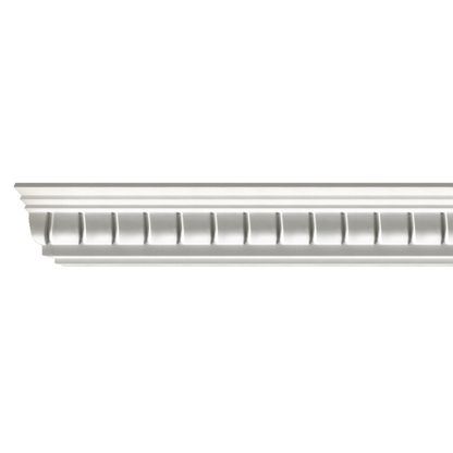 Square Dentil Crown Cornice