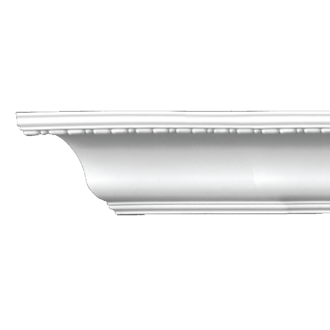 Soft Dentil Crown Cornice