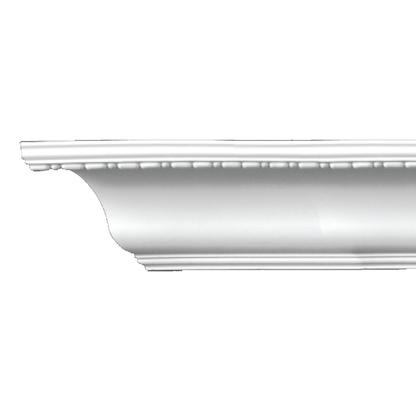 Soft Dentil Crown Cornice