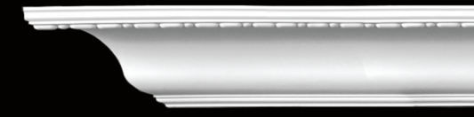 Soft Dentil Crown Cornice