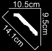 Mid-Rise Profile Crown Moulding
