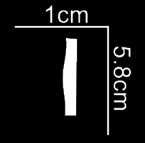 Beveled Edge Panel Moulding