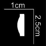 Slim Contour Panel Moulding Trim