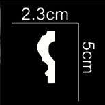 Classic Ridge Panel Moulding Profile