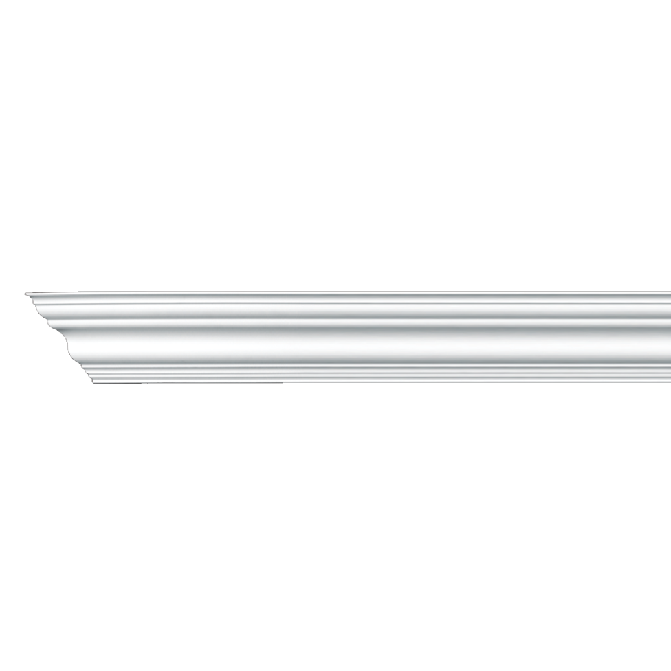 Heirloom Slope Crown Moulding - White
