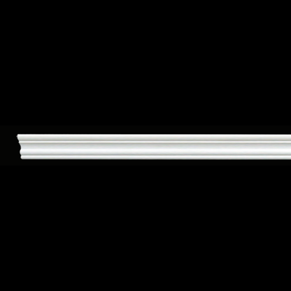 Carriage Edge Panel Moulding - White